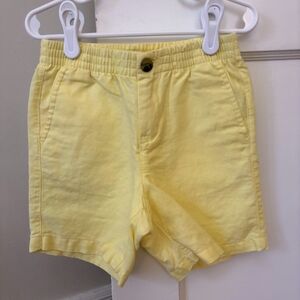 Yellow Kids Shorts